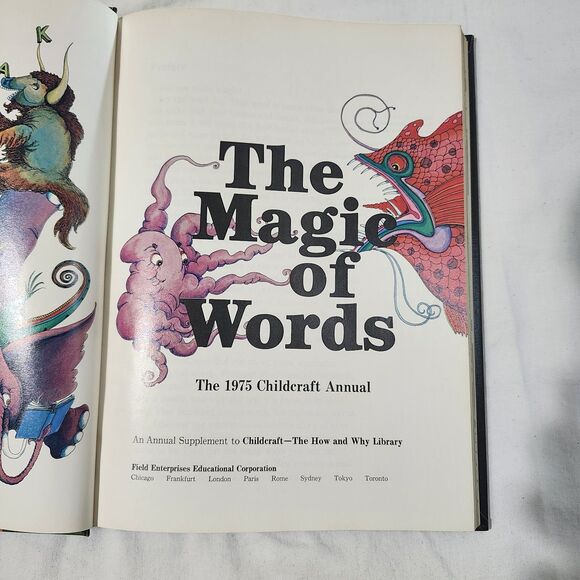 Childcraft Annual : Magic of Words, - World Book Inc. (Hardcover, 1975) - Picture 4 of 5